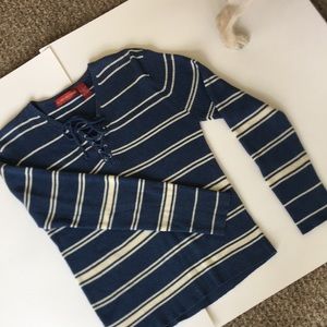 Striped long sleeve shirt